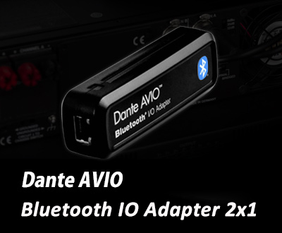 Dante AVIO Bluetooth IO Adapter 2x1