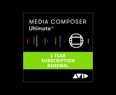 Media Composer Ultimate 1Y Subscription RENEW