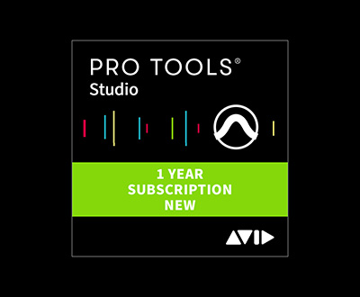 Pro Tools Studio 1Y Subscription NEW