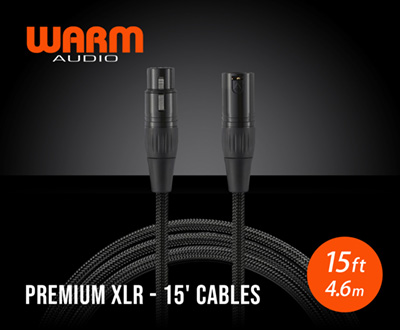 Premium Gold XLR - 15' Cables