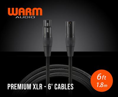 Premium Gold XLR - 6' Cables