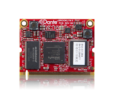 MTRX 64 channel Dante Module for Base Unit